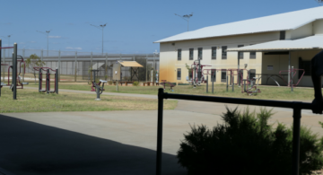 A photo of an accommodation block at Melaleuca Women's Prison.