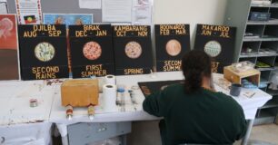 Image of art activities in education at Bunbury Regional Prison